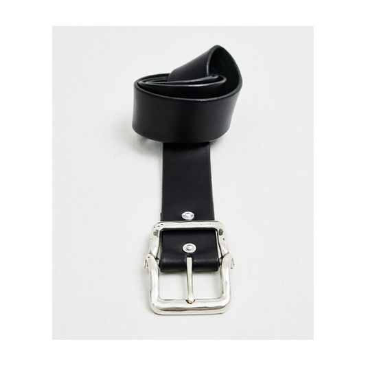 Leather strap CB14, black