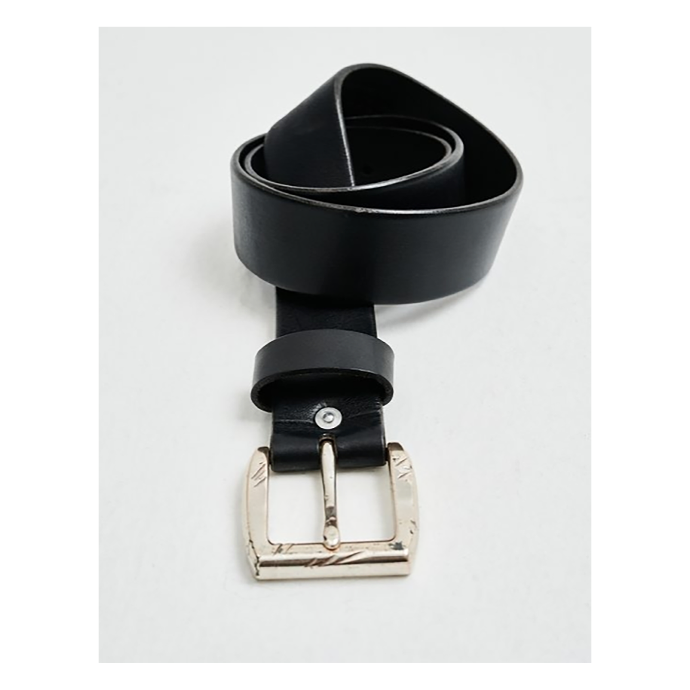 Ledergurt CB13, Schwarz