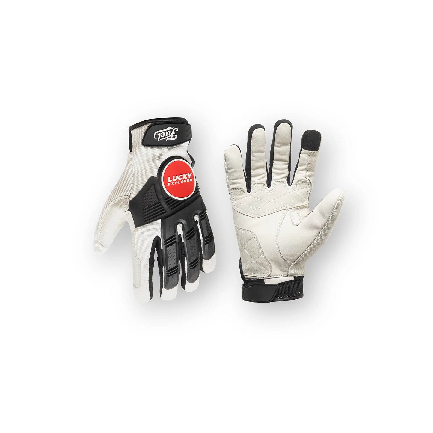 Motorradhandschuh ASTRAIL, Weiss