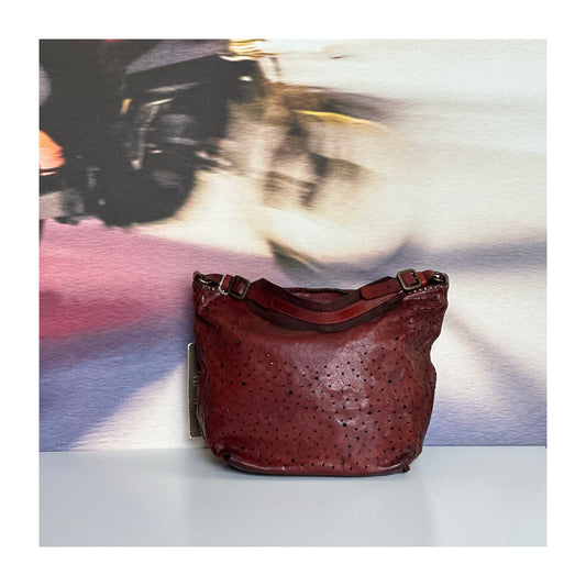 Handbag MONOSPALLA, dark red