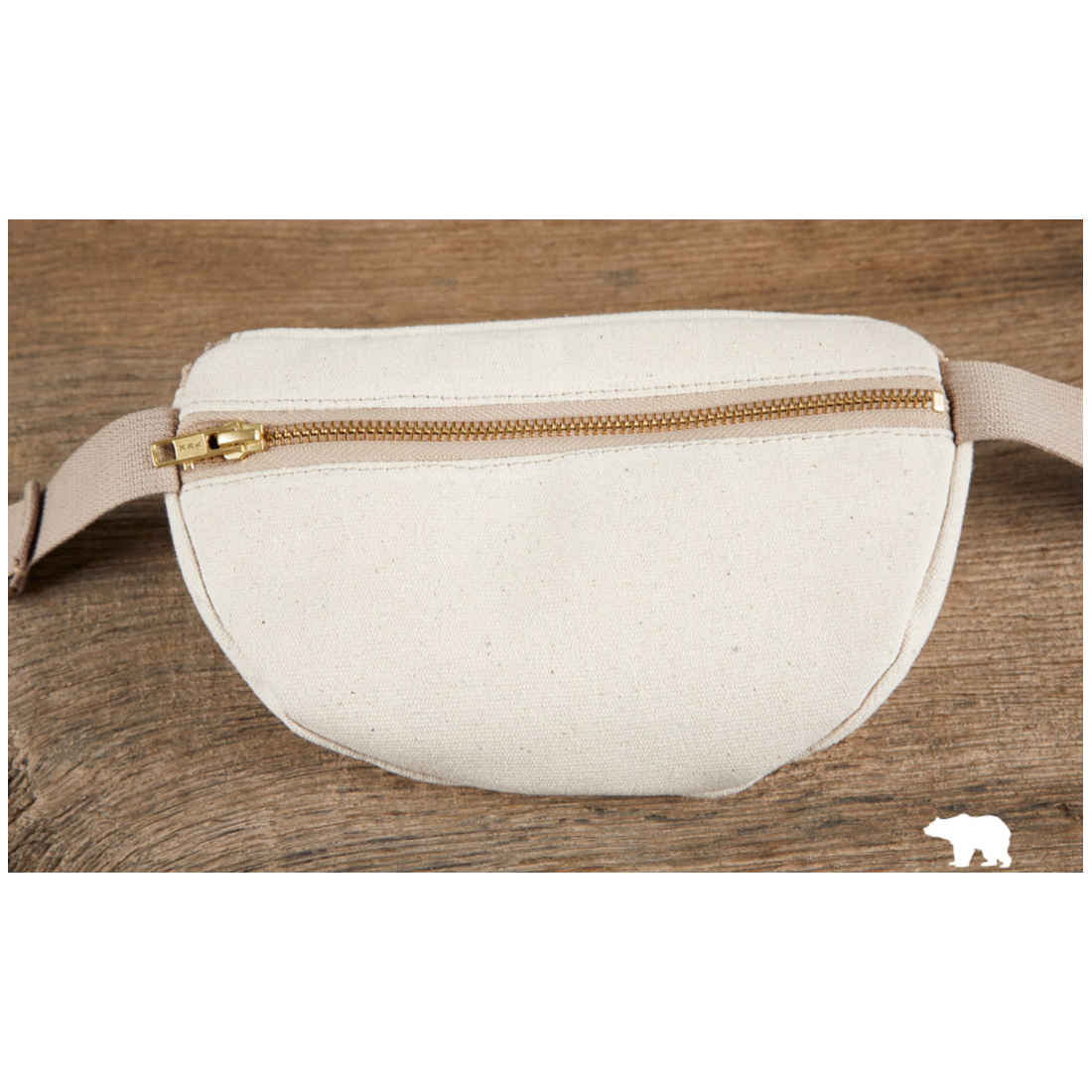 Bauchtasche CANVAS, Natur