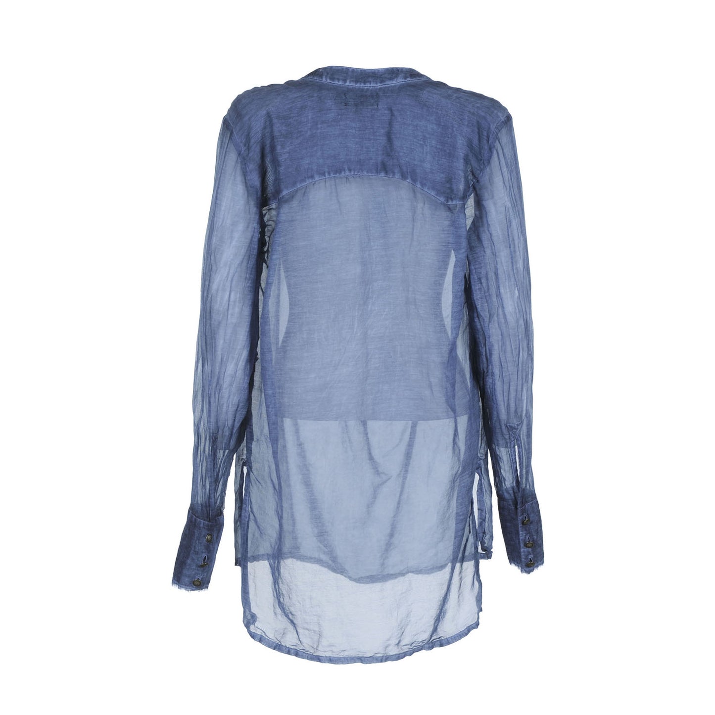 Bluse MC BANDANA, Indigo