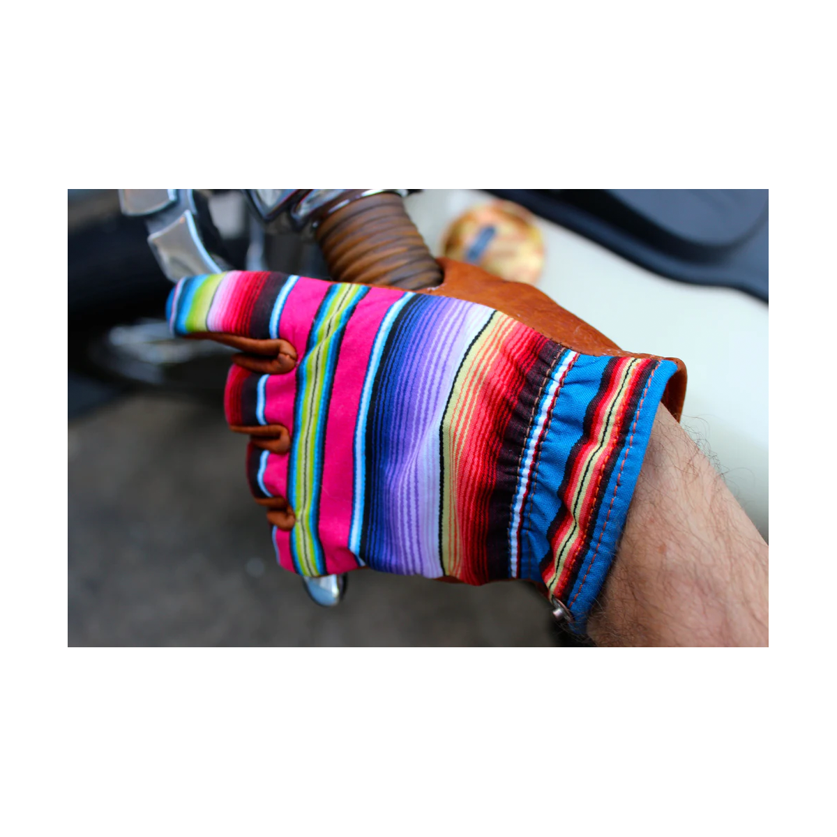 Handschuh BANDOLERO, Farben-Mix