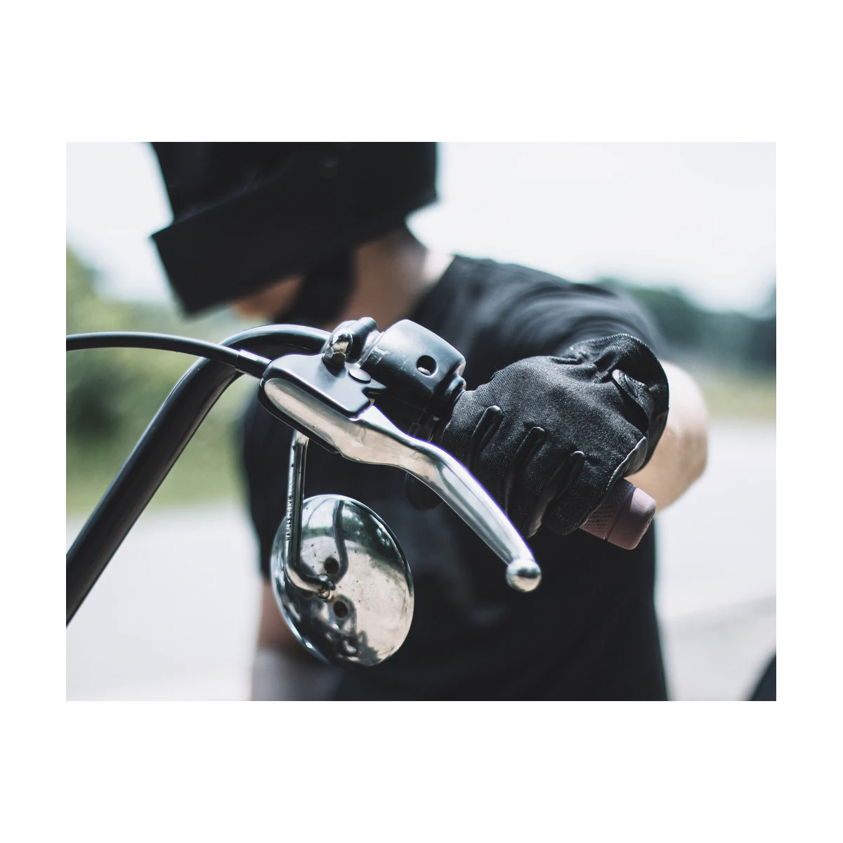 Handschuh KURO RANGERS, Schwarz-Denim