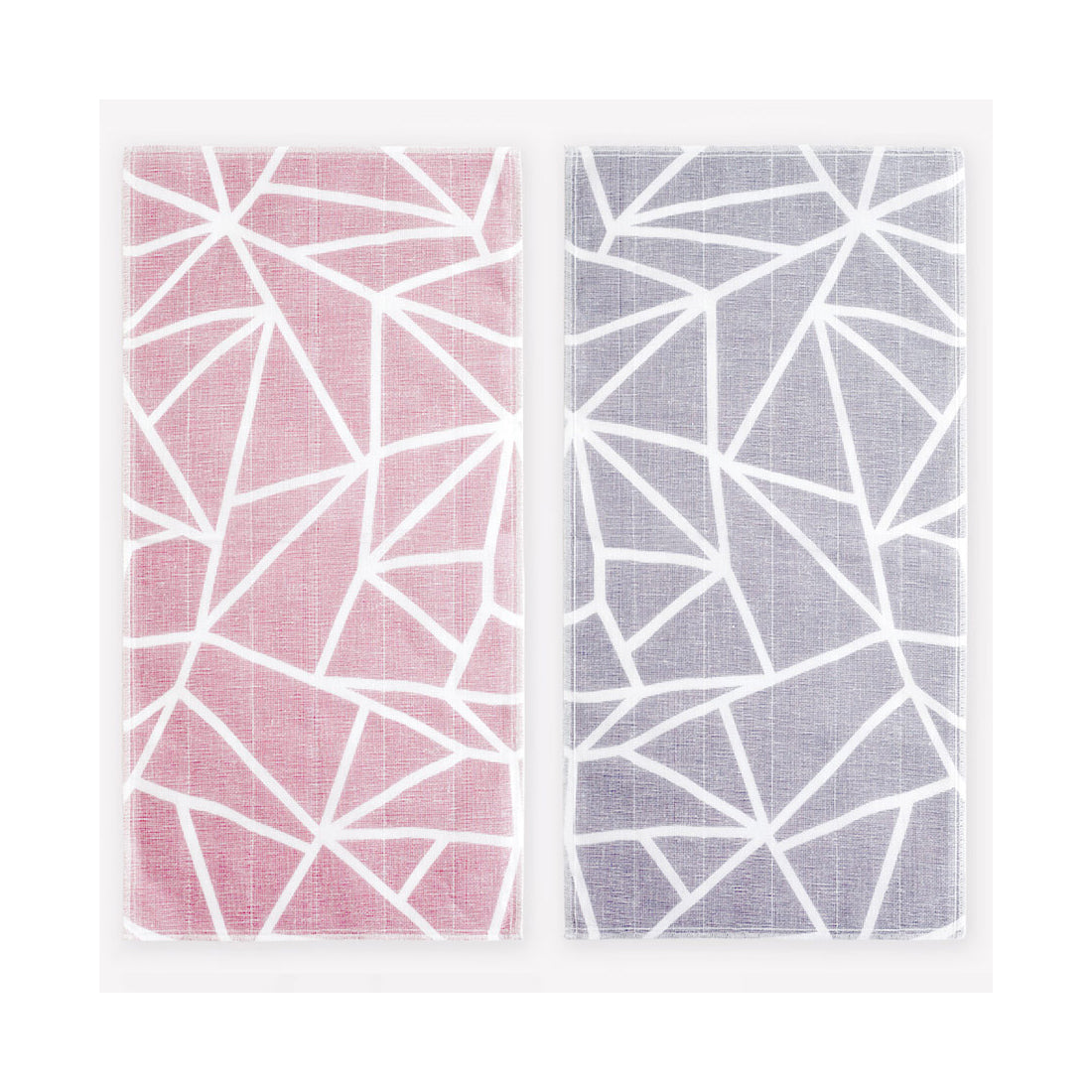 Hirali Küchentuch GAUZE, Rot-Blau