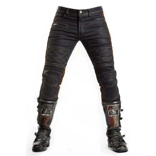 SERGEAT motorcycle pants, waxed denim