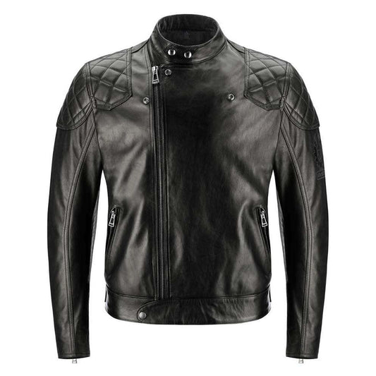 Leather jacket IVY, black