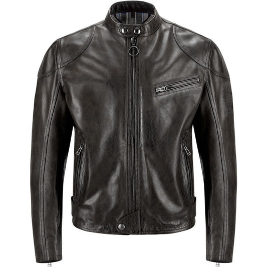 Leather jacket SUPREME, black