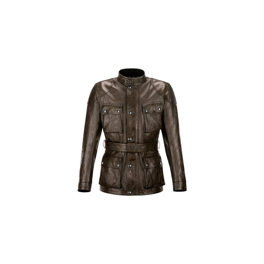 Lederjacke TOURIST TROPHY, braun