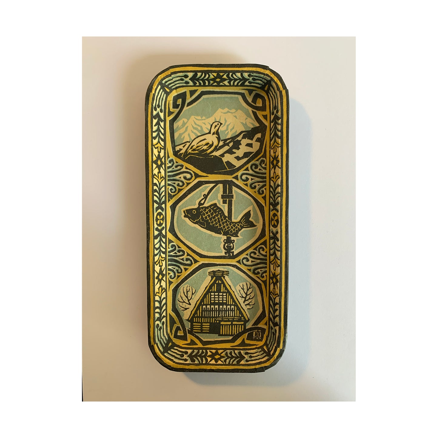 Picture Plate SHINKOUGEI, Fisch