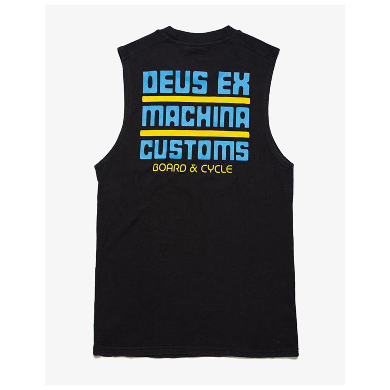 UNITED RECYCLED MUSCLE tank top, black