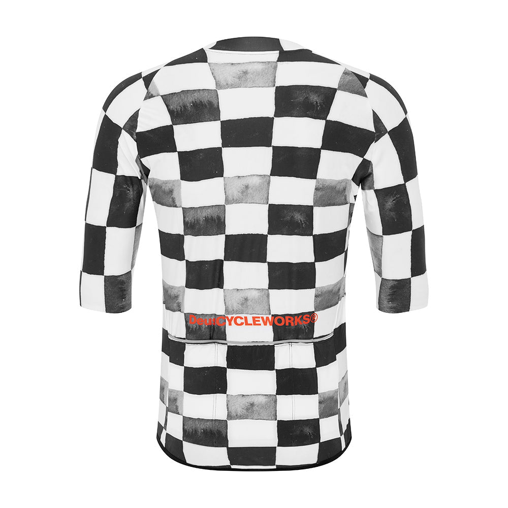Veloshirt FISCHER, Schwarz-Weiss