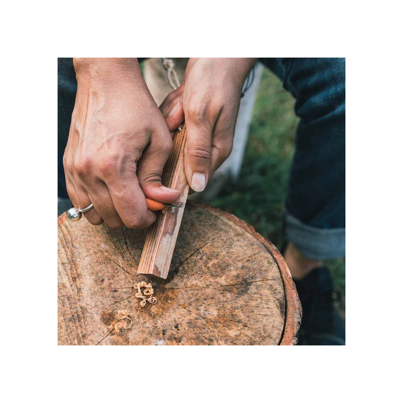 Zündholz TINDER-ON-A-ROPE