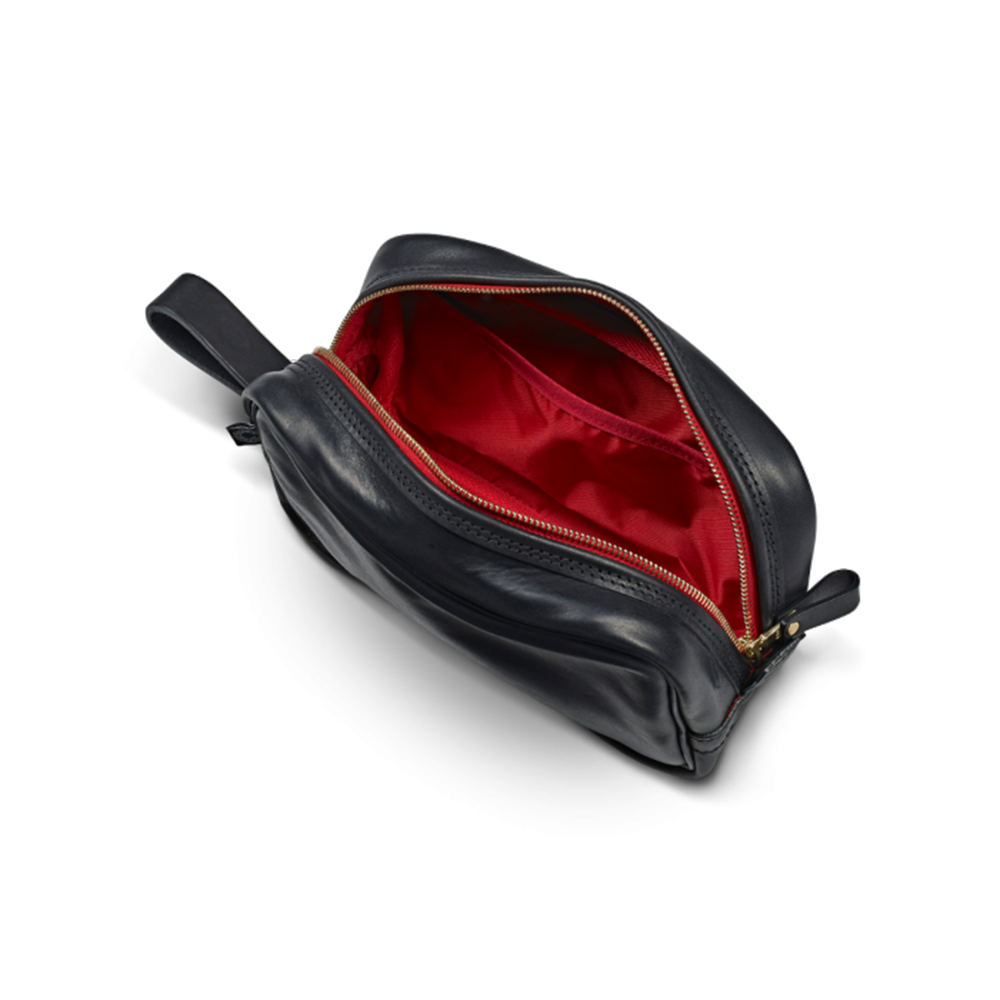 Necessaire LEDER, Schwarz