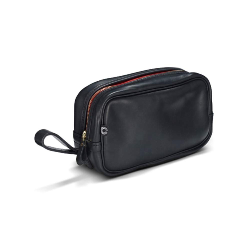 Necessaire LEDER, Schwarz