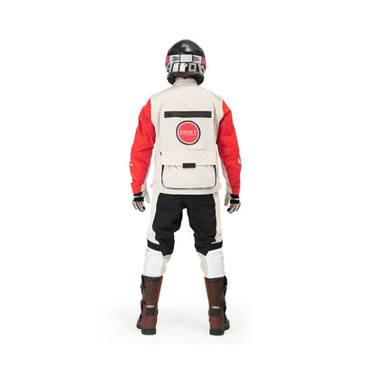 Motorcycle jacket LUCKY EXPLORER, white