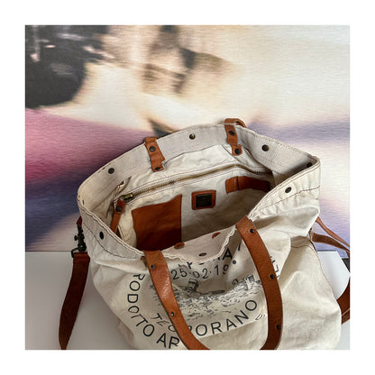 Shopper CANVAS / LEATHER