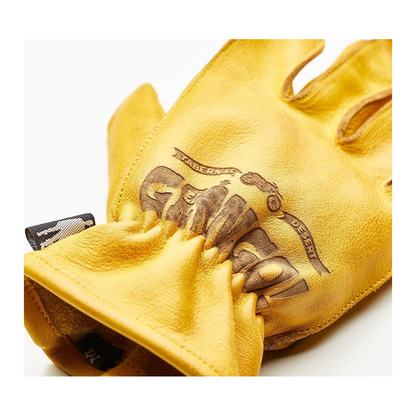 Glove FRONTERA, mustard yellow