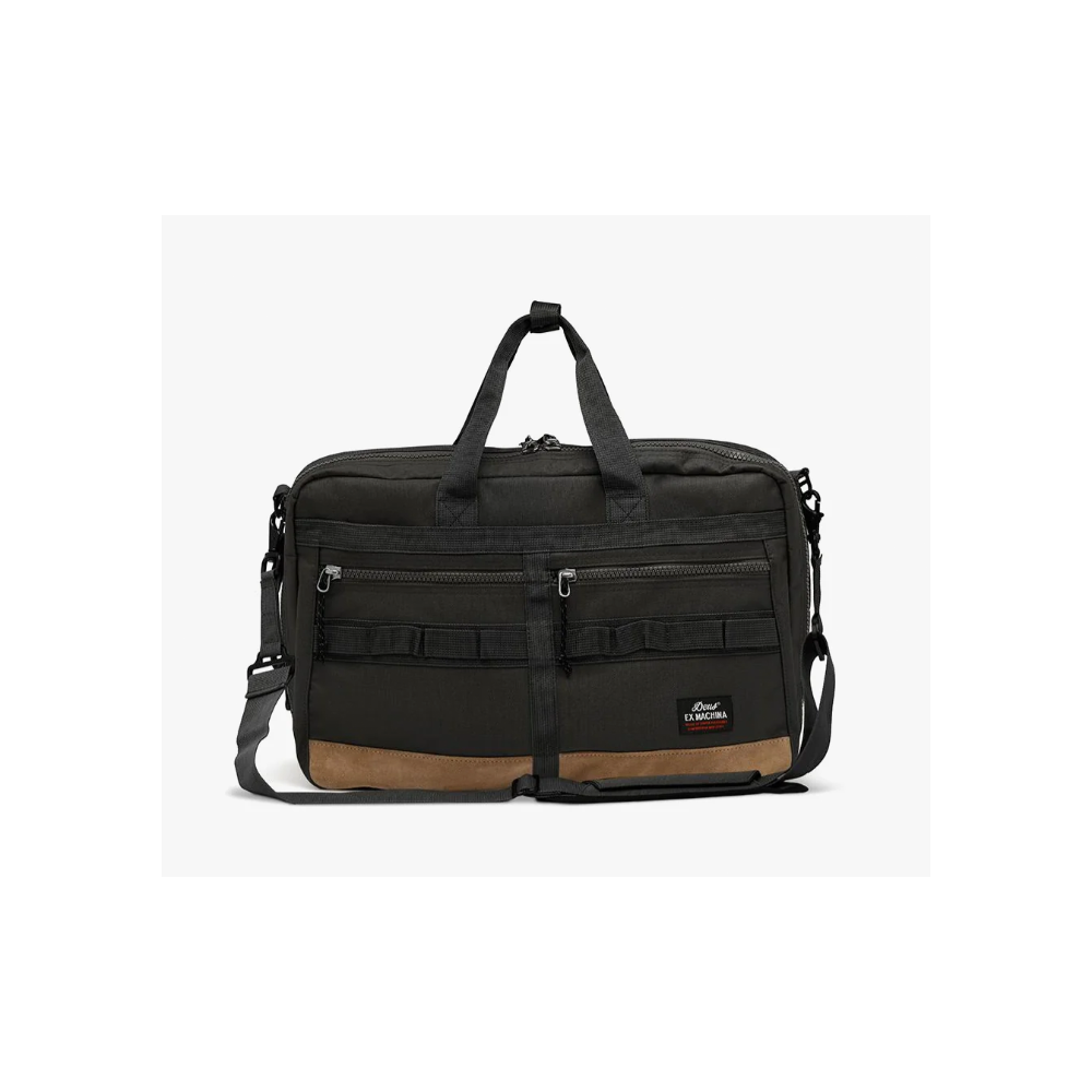 TREY 3 briefcase, black