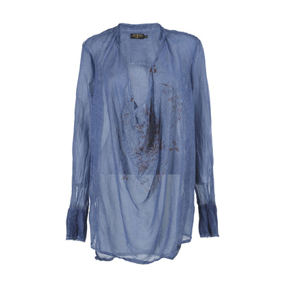 Blouse MC BANDANA, indigo