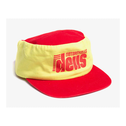 Cap SEMI-PRO, red-yellow