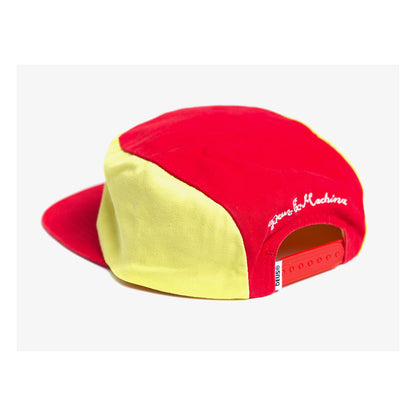 Cap SEMI-PRO, red-yellow