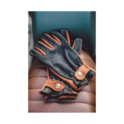 THE CLASSIC glove, black-brown