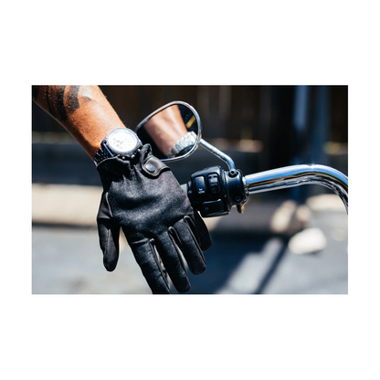 KURO RANGERS glove, black denim