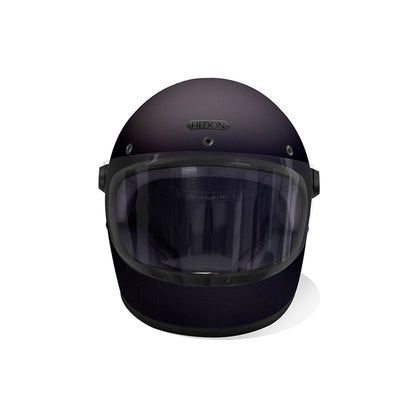 HEROINE RACER full face helmet, black