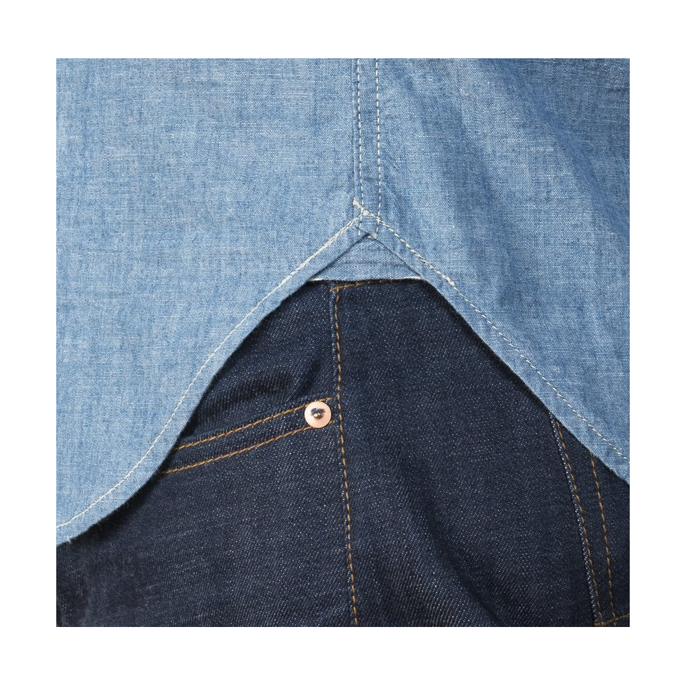 Hemd JEANS, Denimblau