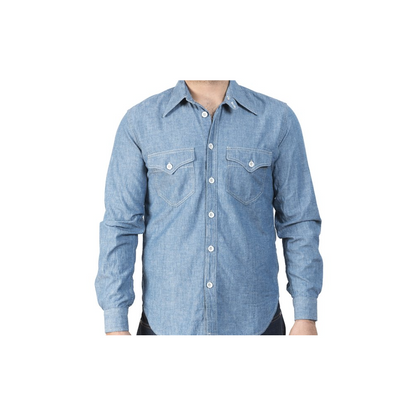 Shirt JEANS, denim blue