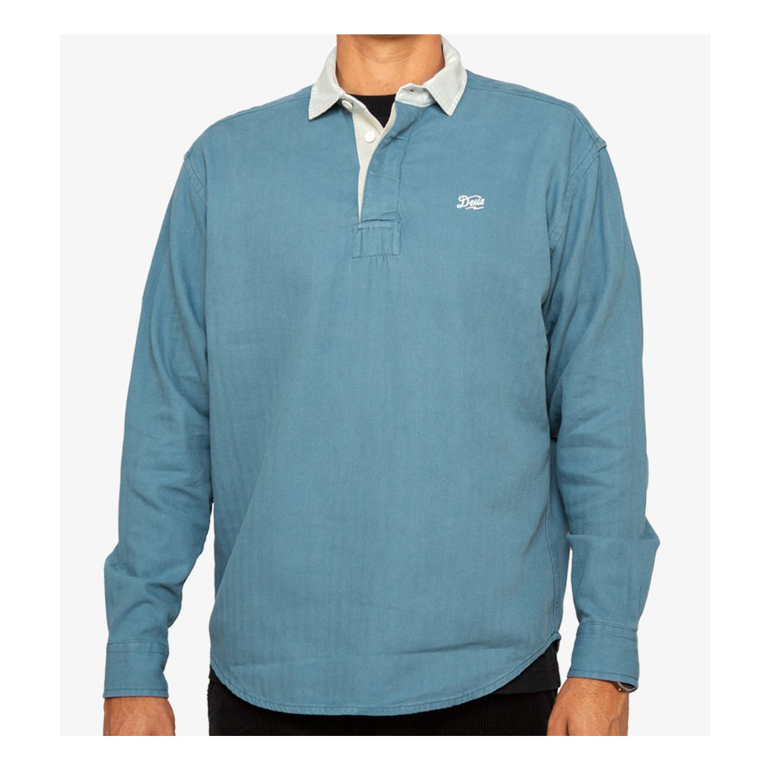 LEON RUGBY shirt, blue