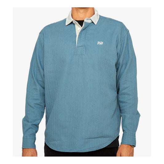 Hemd LEON RUGBY, Blau