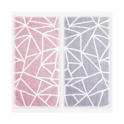 Hirali kitchen towel GAUZE, red-blue