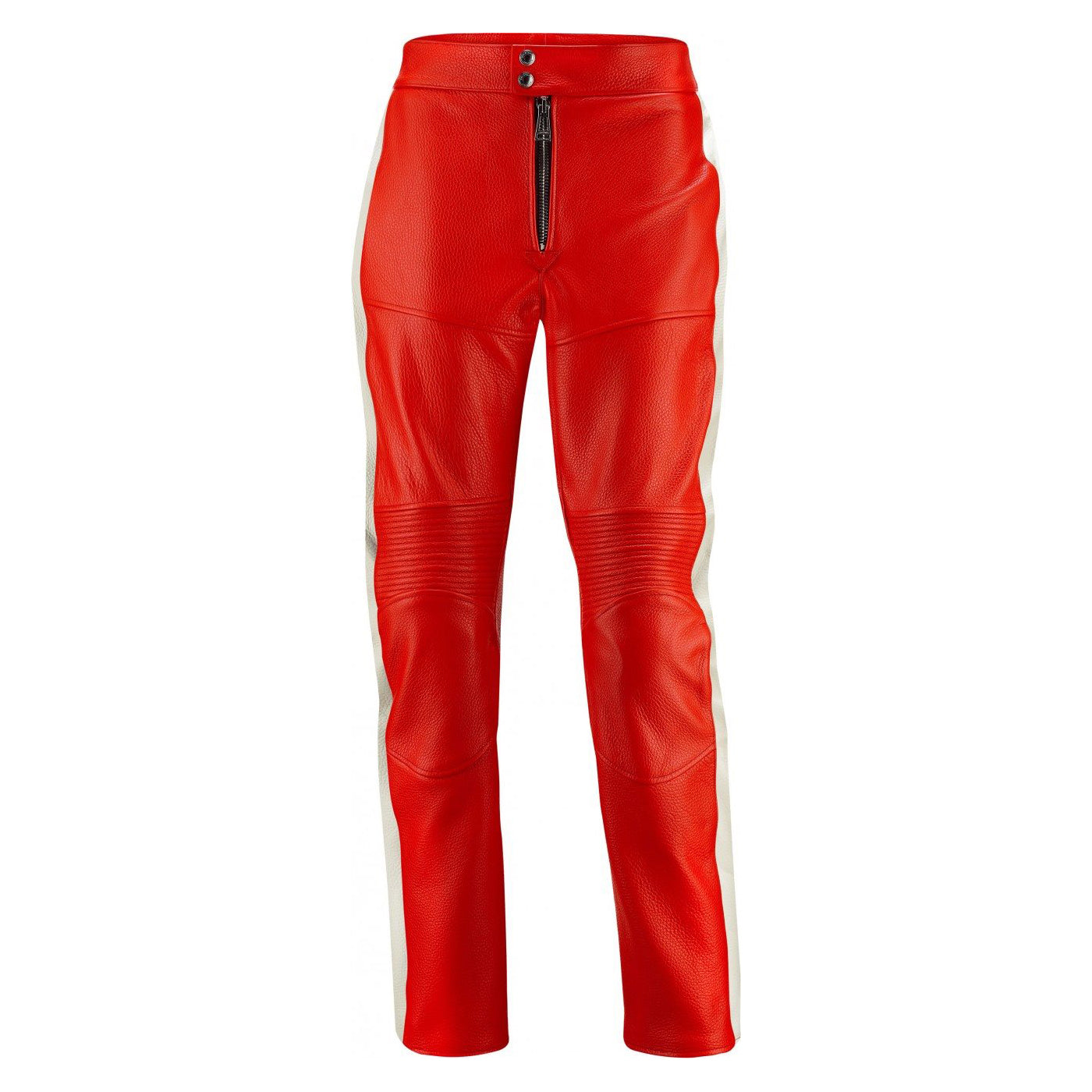 Motorradhose HOCKING, Rot-Weiss