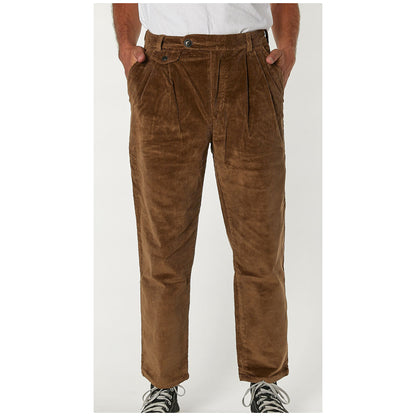 Pants MALVO CORD, dark beige