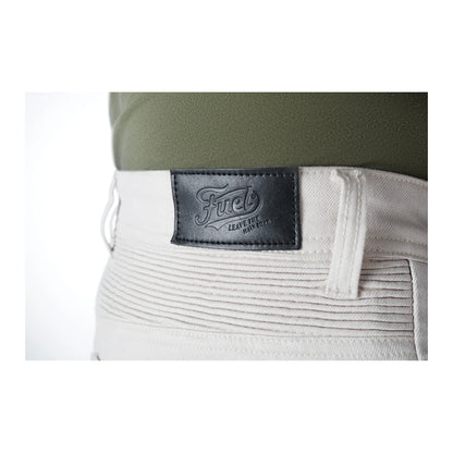 Motorcycle trousers SERGEANT COLONIAL, white