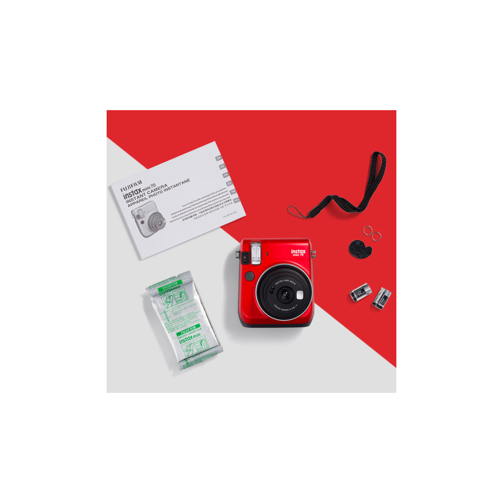 Polaroid Kamera INSTAX MINI 70, Rot