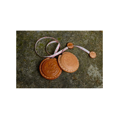 LEATHER tape measure, nature