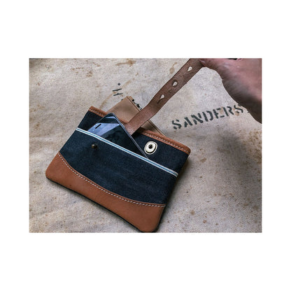 Case DENIM, dark blue-brown