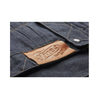 Motorcycle jacket GREASY SELVEDGE, denim