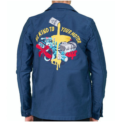 NAITO CHORE jacket, blue