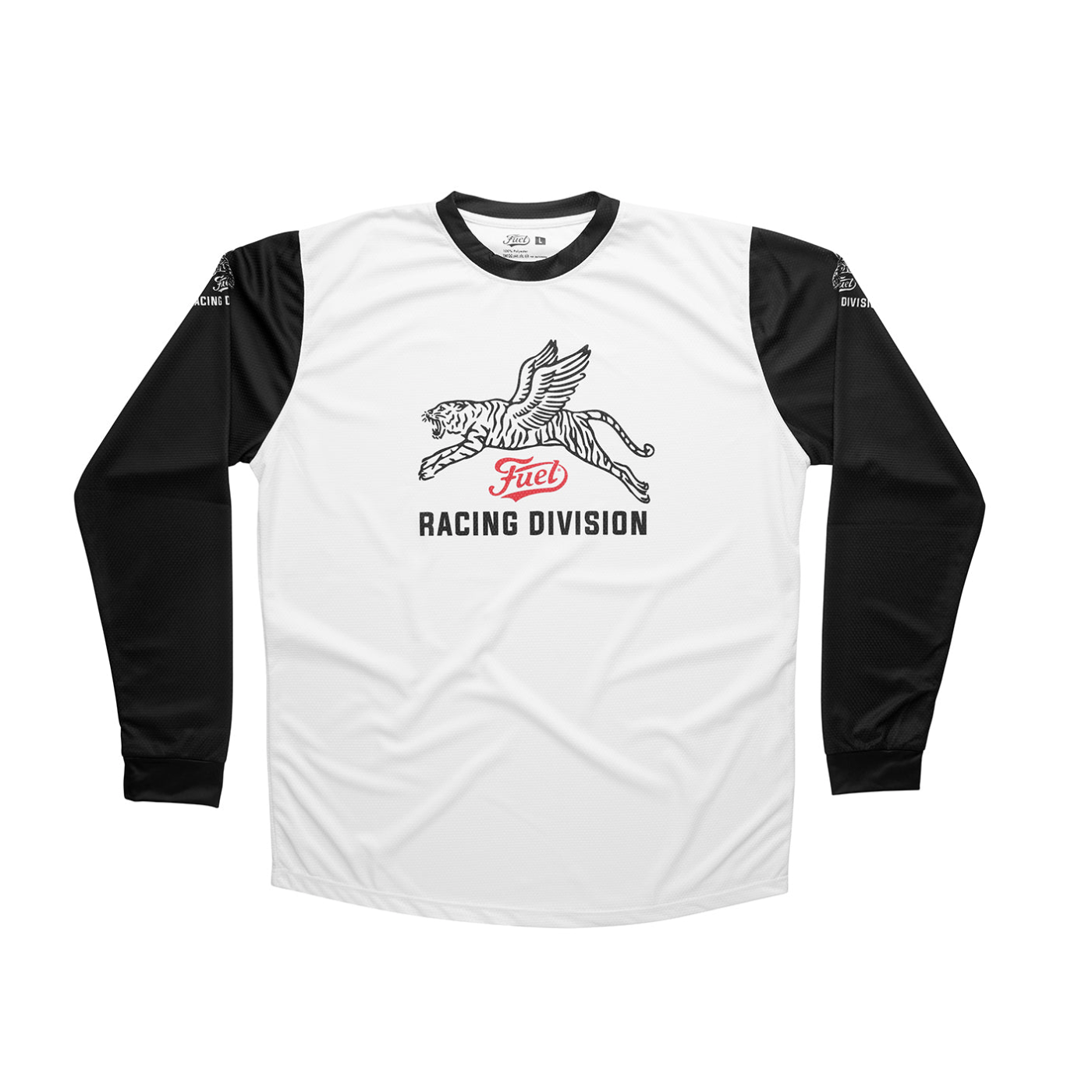 Moto Jersey RACING DIVISION, Weiss