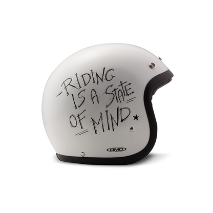 Jet helmet OLDIE VINTAGE, white