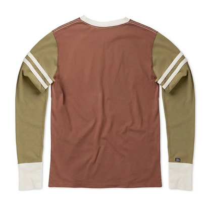 Long sleeve OLD SCHOOL, brown