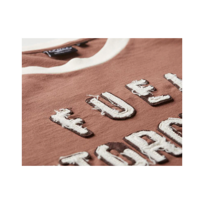 Long sleeve OLD SCHOOL, brown