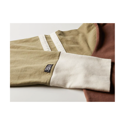 Long sleeve OLD SCHOOL, brown