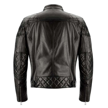 Leather jacket IVY, black