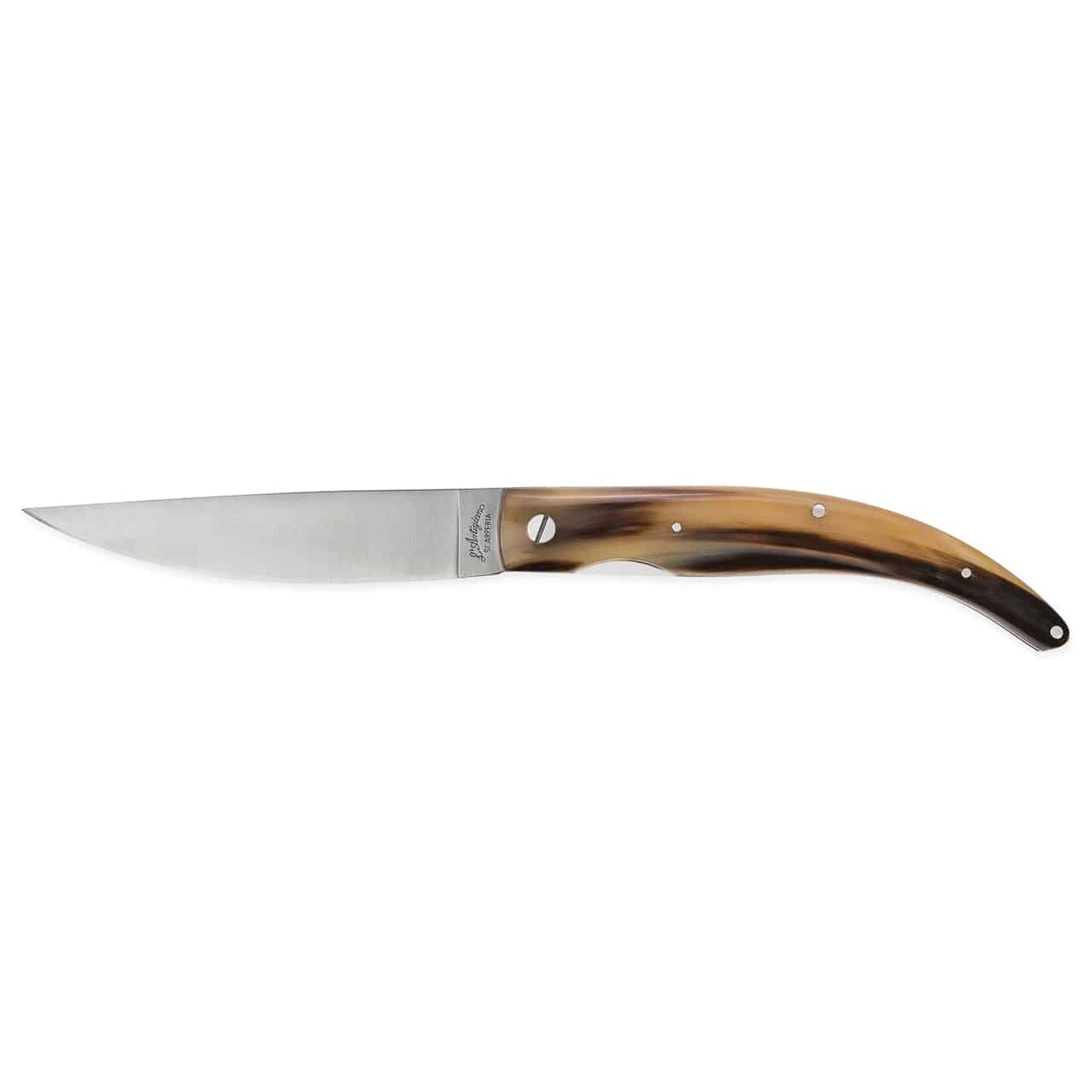 Knife IL PERSONALE, ox horn