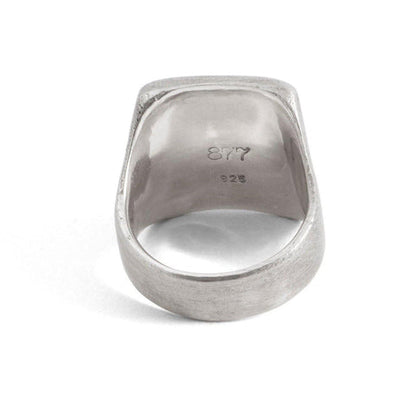 Signet ring NAVY, silver